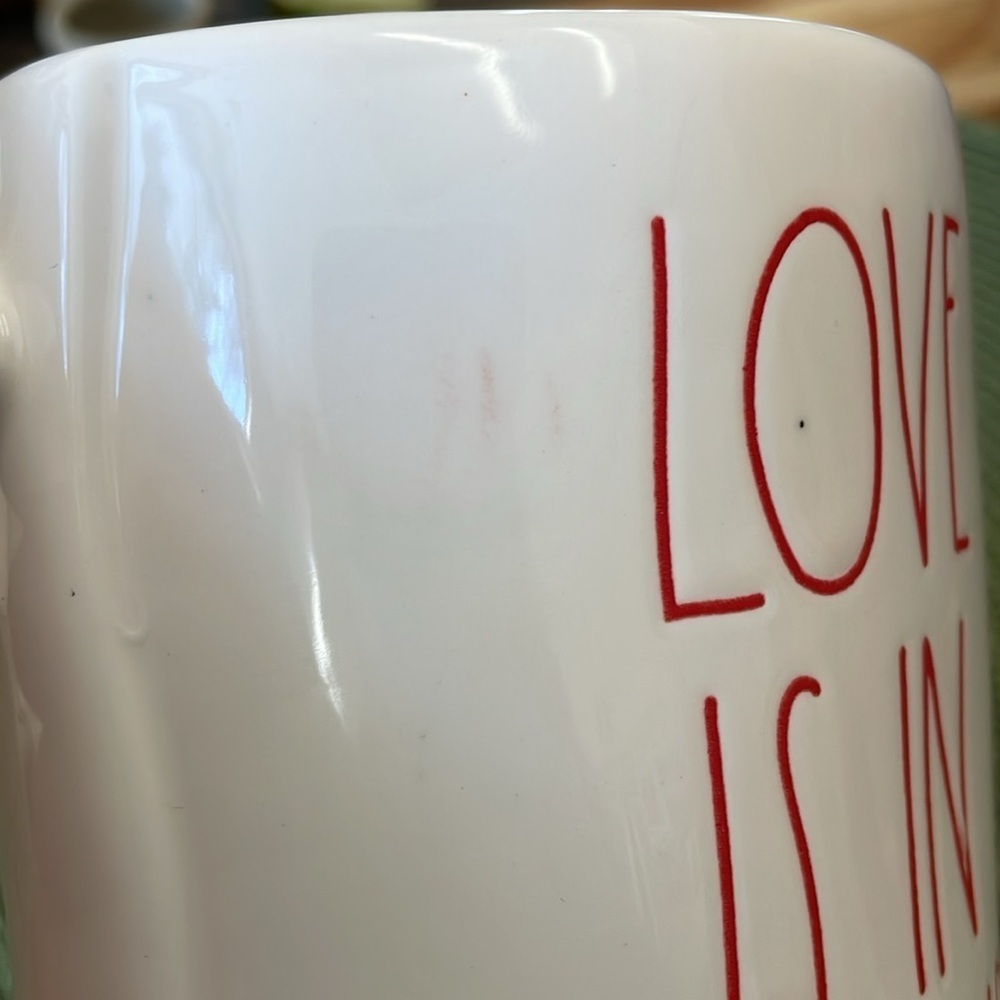 Rae Dunn x Peanuts | Love Is In The Air |Large Mug | Colab | By Magenta | 2024 - Picture 10 of 15